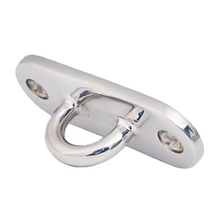 Anneau d'amarrage en acier inoxydable 316 pour pont de bateau, idéal pour la gestion des cordes sur les bateaux - Product Image 5