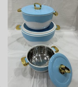 Juego de 3 Ollas Térmicas de 1.8L, 3.5L y 6L a Precio Económico, Recipientes Aislados para Servir Comida Caliente - Product Image 2