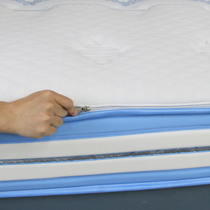 Colchón bonito de buena calidad barato, colchón ortopédico de muelles con aislamiento de movimiento, colchón de látex de espuma para alquiler en el hogar en una caja - Product Image 4