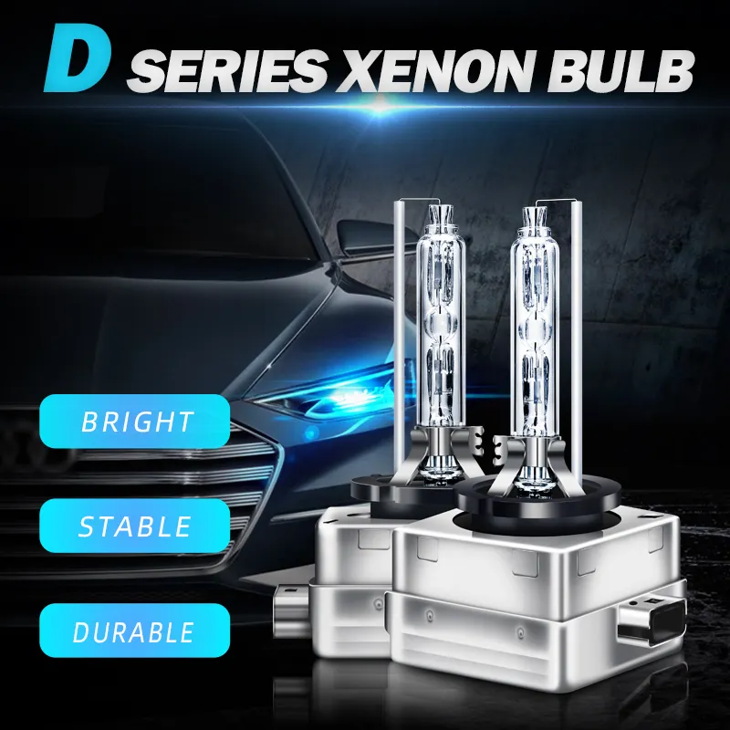 HAIZG Berkualitas Tinggi dan Terjangkau D Series HID Xenon Lampu Pengganti D1S D2S D3S D4S Lampu 12V 35W 6000K 8000K