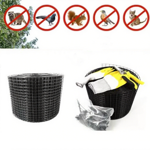 Ventes directes du fabricant Panneau solaire enduit de PVC Protège-animaux Protection des oiseaux Clôtures en treillis et portails - Product Image 2
