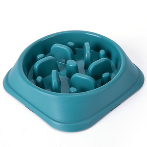 <b>Dog</b> Slow <b>Feeder</b> Bowl, Non Slip <b>Puzzle</b> Bowl - Anti-Gulping Pet Slower Food Feeding Dishes - Interactive Bloat Stop <b>Dog</b> Bowls - Product Image 3