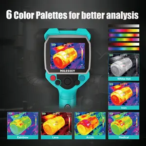 كاميرا حرارية للسيارات من ميليسي، كاشف تسرب المياه بالأشعة تحت الحمراء، جهاز تحكم في درجة الحرارة للاستخدام الصناعي والخارجي، صناعة صينية - Product Image 3