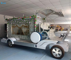 Coches usados de bajo precio/Buggy fúnebre eléctrico/Noble Princess Flower Funeral Hearse Foe Sale - Product Image 3