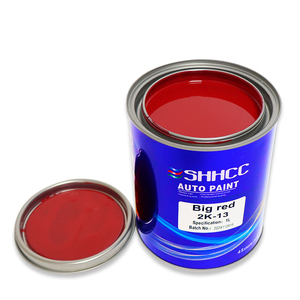 <span class=keywords><strong>Peinture</strong></span> automobile liquide pour <span class=keywords><strong>carrosserie</strong></span> SHHCC, acrylique 2K, <span class=keywords><strong>rouge</strong></span> vif, directement de l'usine - Product Image 2