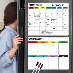 Pizarra Blanca Magnética Personalizada Económica 2026, Imán <span class=keywords><strong>para</strong></span> Refrigerador, Calendario <span class=keywords><strong>para</strong></span> Niños - Product Image 3