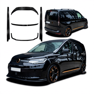 Kits de carrosserie en gros d'usine Kit de carrosserie en plastique noir brillant amélioré pour Volkswagen VW <span class=keywords><strong>Caddy</strong></span> 2021 +. - Product Image 1