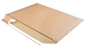 DREI V Suprawell 912 Diseño simple Envío impreso doble Correo Embalaje de cartón marrón Kraft - Product Image 2