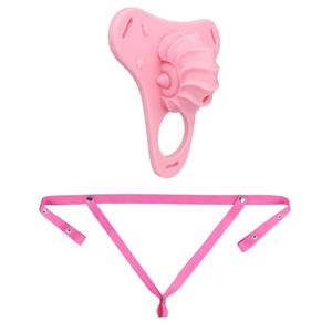 ANOSX Sissy Jaula de Castidad de Silicona con Anillo para Pene y Correa, Juguetes Sexuales para Hombres - Product Image 4