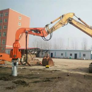 Martello a vibrazione idraulica, battipalo per escavatore - Product Image 5