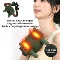 Masseur portable pour le cou et les épaules, appareil de massage électrique par pétrissage, utilisation à domicile ou au bureau, masseur corporel multifonction