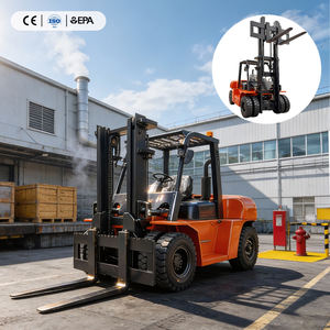 Alat Angkat 3 Ton 4 Ton 5 Ton 6 Ton Forklift 7 Ton 8 Ton Forklift diesel Mesin Forklift untuk Batu Paving yang Dipalletkan - Product Image 2