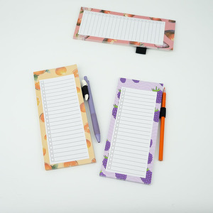 <span class=keywords><strong>Bloc</strong></span>-notes magnétiques pour liste d'épicerie, 50 pages, couleur pastel, notes autocollantes détachables et faciles <span class=keywords><strong>à</strong></span> enlever, pour usage professionnel et bureautique - Product Image 1