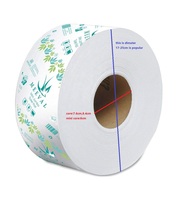 Produsen Kertas Tisu Toilet Jumbo Roll Ramah Lingkungan dari Pulp Bambu Berkualitas Tinggi Grosir 2 Lapis 3 Lapis Gulungan Jumbo Besar