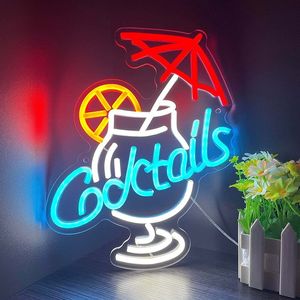 Custom <strong>Neon</strong> <strong>Sign</strong> <strong>Cocktail</strong> Dreams <strong>Neon</strong> Light Wholesale Bulk Supply for <strong>Cocktail</strong> Party Bar Restaurant Decoration Supplies LED <strong>Sign</strong> - Product Image 1