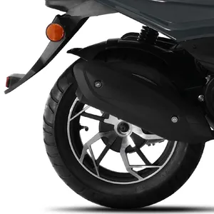 Yeni stil ucuz toptan yeni benzinli scooter 2 tekerlekler yetişkinler için 125 cc 150cc Powered motosiklet gaz scooter