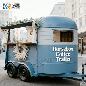 Camion de restauration mobile, remorque de traiteur, remorque à chevaux, bar à café pour événements de mariage et entreprises de boissons - Product Image 1