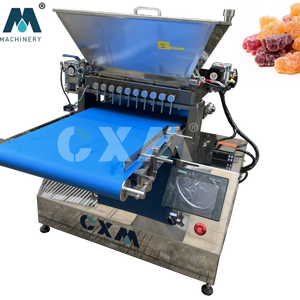 Máquina eléctrica automática para fabricar caramelos de gelatina, caramelos duros, caramelos de gelatina, gomitas de setas y vitaminas duras - Product Image 1