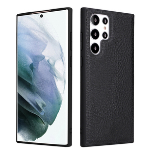 Gran <span class=keywords><strong>descuento</strong></span>, superventas, funda trasera de cuero PU de lujo para Samsung <span class=keywords><strong>S22</strong></span>, funda de teléfono de TPU <span class=keywords><strong>ultra</strong></span> - Product Image 1