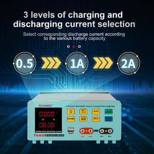 Testeur complet SUNKKO T-688, analyseur de résistance interne et de capacité de batterie au lithium, pour la réparation de batteries. - Product Image 4