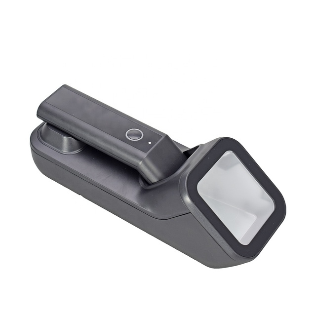 2.4G Barcode Reader Long Range Wireless Handheld 2D Barcode Scanner with Charge Stand
