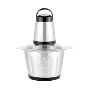 Nhà bếp nhỏ 2L 3L thép không gỉ điện Yam pounder đập máy Rau thực phẩm Máy xay sinh tố trộn thịt Chopper - Product Image 1