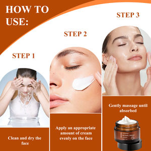 كريم لمكافحة الشيخوخة العناية بالبشرة تشديد فيتامين E & B5 إصلاح الريتينول وإصلاح الريتينول الليلي - Product Image 5