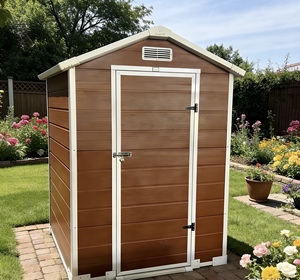 Fabriqué en Chine, abri <span class=keywords><strong>de</strong></span> jardin personnalisable, écologique, boîte <span class=keywords><strong>de</strong></span> rangement pour outils, avec protection UV, étanche, ventilé, facile à assembler - Product Image 1