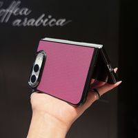 Étui pour iPhone Duo, étui pliable en tissu texturé, protection antichoc, étui à rabat pour iPhone 18 Duo Fold