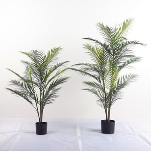 Bonsái Artificial de <span class=keywords><strong>Acacia</strong></span> Sansui, Palmera Areca de Plástico, Árbol Artificial para Decoración del Hogar, Oficina u Hotel - Product Image 4