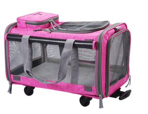 กระเป๋าใส่สัตว์เลี้ยงแบบมีล้อขยายได้กระเป๋าใส่สัตว์เลี้ยงใช้เดินทางได้มีล้อขนาดเล็ก - Product Image 6