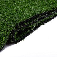 Tapis en gazon artificiel vert, tapis en gazon, tapis 3,2' x 6,5', gazon réaliste, gazon synthétique de luxe, gazon épais, gazon pour animaux de compagnie -Pe