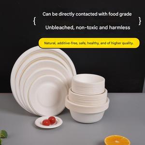 Assiettes jetables élégantes pour la restauration, surface pelable, papier, assiettes de mariage, ensemble d'assiettes - Product Image 2