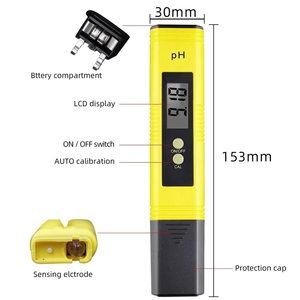 HEDAO PH02 3 in 1 ph Meter 0-9990 <strong>Ppm</strong> Sale Ph Meter 0-14 Ph <strong>Water</strong> Quality <strong>Testing</strong> for Pool Lab