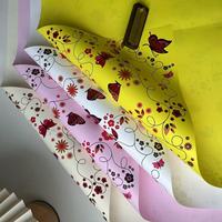 Papier d'emballage fleuriste papier d'emballage étanche papier artisanal floral pour emballage cadeau couleur personnalisée et recyclable