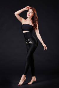 مشد كلوت لتشكيل الجسم للنساء من الألياف اللدنة، لانجيري وبودي سوت لتنحيف الجسم - Product Image 6