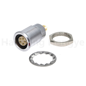 Đầu nối kim loại tròn fgg.0b. 305. clad52 Tương thích với fgg/Egg B Series 0b 305 5 pins/Pines tự khóa Ổ cắm hàn - Product Image 3