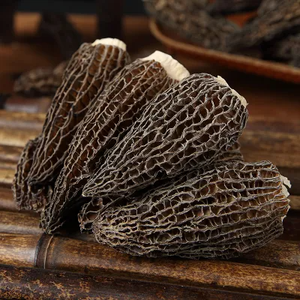Hongos Morel Naturales Silvestres Orgánicos, Hongos Morchella, Alimento Saludable, Hongos Morel Negros Secos - Product Image 5