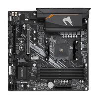 GIGA.BYTE AORUS B550M ELITE motherboard komputer AMD Ryzen5000 5000G 4000G 3000 series prosesor RGB FUSION 2.0 baru