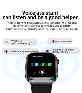 นาฬิกาอัจฉริยะ TK18หน้าจอ AMOLED ขนาด2.04นิ้วแบตเตอรี่ขนาดใหญ่650mAh พร้อมไฟฉายนาฬิกาเฝ้าระวังสุขภาพ SOS นาฬิกาอัจฉริยะโทรฉุกเฉิน - Product Image 6