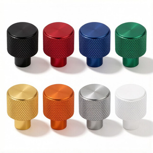 Kustom berlian <span class=keywords><strong>Knurled</strong></span> logam tombol pada mesin bekerja CNC bagian mesin logam plastik bagian layanan fabrikasi mesin - Product Image 1