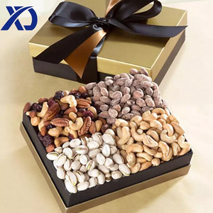 Vente en gros de boîte cadeau de célébration vide personnalisée matériaux recyclés en relief pour bonbons sucrés noix de chocolat-insertion d'insertion de papier - Product Image 4