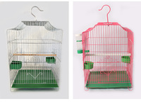 Cage à oiseaux portable en fil de fer de haute qualité, spacieuse et durable, grande taille pour l'élevage et l'établissement de Mynah, perroquets et perruches à la maison