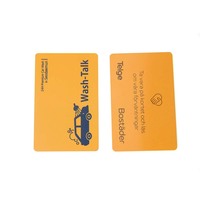 Échantillon gratuit 13.56MHz MIFARE DESFire EV3 4K RFID PVC Smart Card pour le paiement