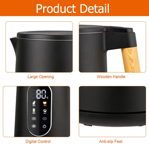 371417 electrica pava electrica pantalla hiển thị kỹ thuật số thông minh pavas electrica con regulador de nhiệt độ - Product Image 3