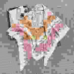 Écharpe en coton polyester 130x130cm pour femmes, hijab, foulard fin imprimé musulman, vente en gros 2024 - Product Image 2