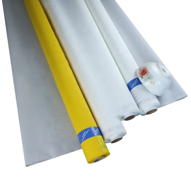 43t/80t/140t Roll Screen Printing Polyester Mesh Silk Fabric Bolting Cloth