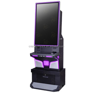 Vente en gros Skill Game Kiosk Fury Series Machine Écran incurvé vertical de 43 pouces Armoire en métal Porte-gobelet Aperçu Fusion PC Board - Product Image 3