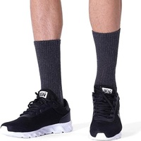 2025 HERAN hommes grand équipage chaussettes travail gros éponge hommes chaussettes travail évacuant sueur chaussettes sport