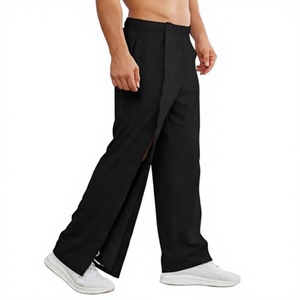 Brandour Apparels Sporty Breathable <b>Linen</b>/Cotton Multi-Pocket Waterproof Pirate Pants for Men Cosplay Renaissance Medieval - Product Image 2